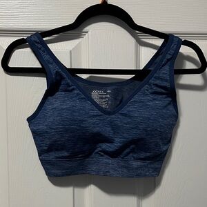 Jockey Women's Seamfree Bra Heather-Blue Dressy-Sports Style Bra Comfy Bralette